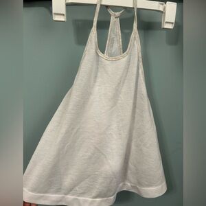 High neck cropped Free People tank